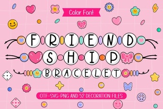 Creative Friendship Bracelet Font Designs for Diy Projects