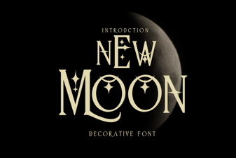 New Moon Font: Elegant Typography for Creative Projects