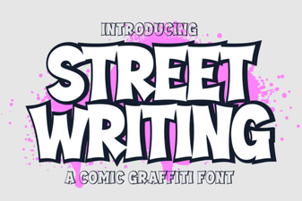 Street Writing Font for Bold Creative Projects